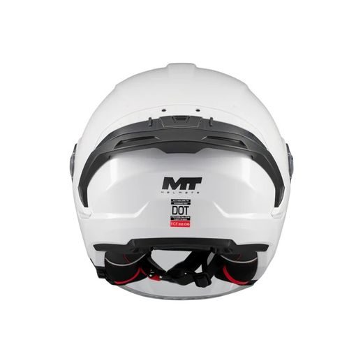 OPEN FACE HELMET MT HELMETS COSMO SV PURE A0 GLOSS XS