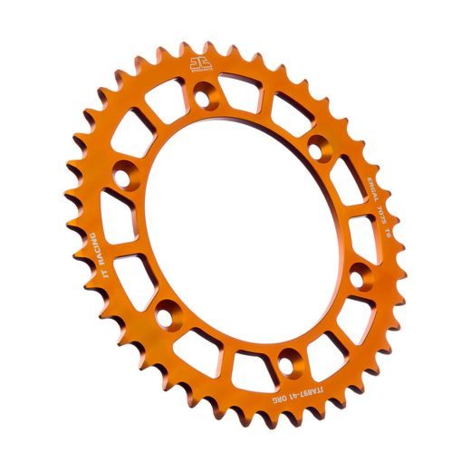 REAR ALU SPROCKET JT JTA 897-41ORG 41T, 520 ORANGE