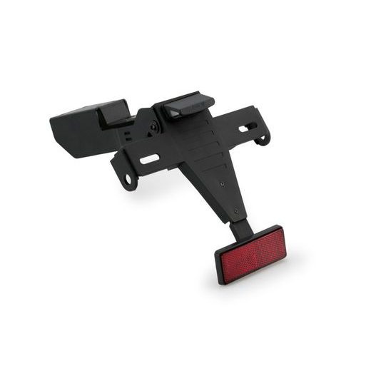 ADJUSTABLE LICENSE SUPPORT PUIG 21493N CRNI
