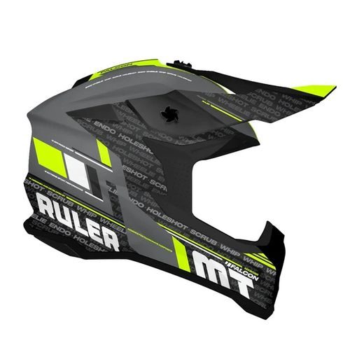 MOTOCROSS HELMET MT HELMETS FALCON S RULER C2 MATT S