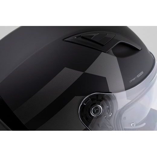 FULL FACE HELMET CASSIDA ORBIT GRIND BLACK MATT, GRAY XL