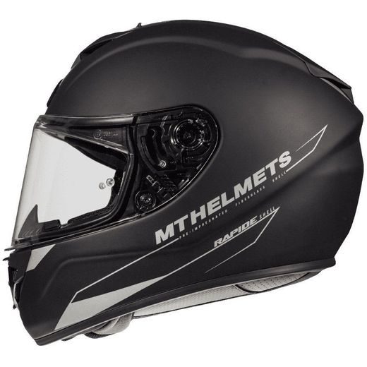 HELMET MT HELMETS RAPIDE - FF104 A1 - 01 XS