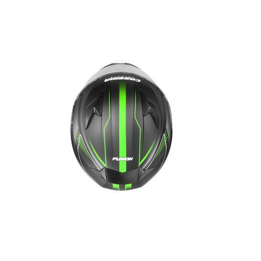 FULL FACE HELMET CASSIDA APEX FUSION BLACK MATT/ GREEN/ WHITE L