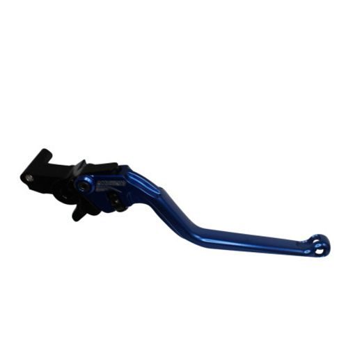 BRAKE LEVER ACCOSSATO FIXED CNC-WORKED ALUMINIUM, BLUE