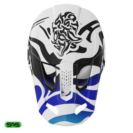 HELMET SHOT SPEED GHOST A05-21OB-E01-10 BLUE GLOSSY L