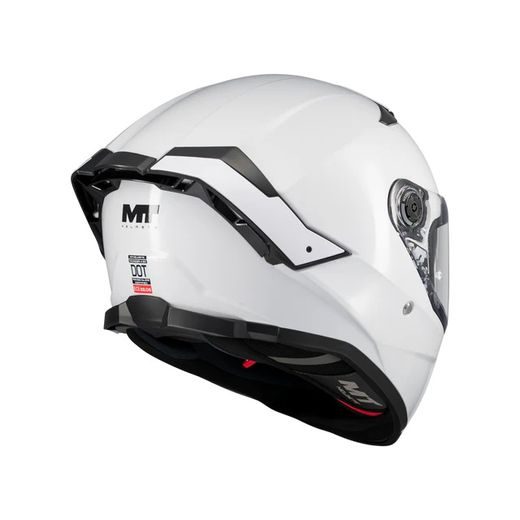 FULL FACE HELMET MT HELMETS THUNDER 4 SV PURE A0 GLOSS XL