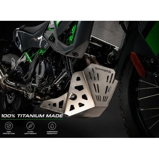 SKID PLATE GPR TECH KW.PRC.16 TITANIUM