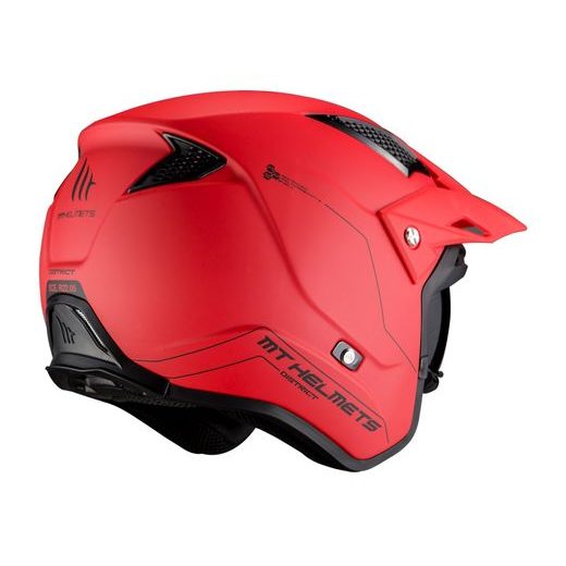 TRIAL HELMET MT HELMETS DISTRICT SV S MIATA A5 MATT XL