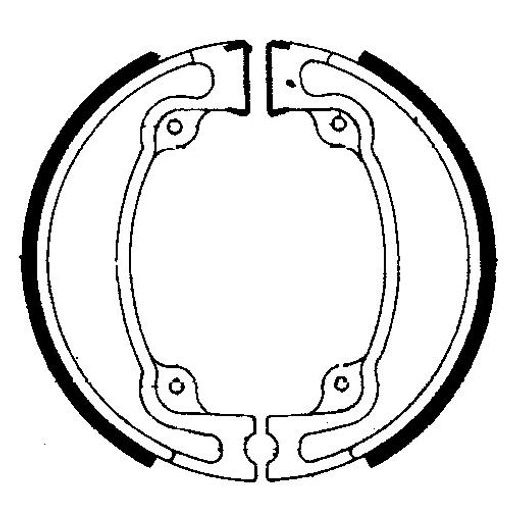 ČELJUSTI KOČNICA (PAKNE) FERODO 225129046