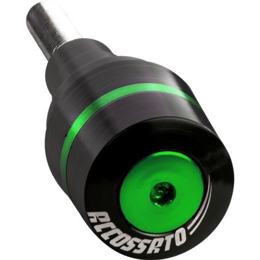 CRASH PADS ACCOSSATO WITH SCREW COVER GREEN