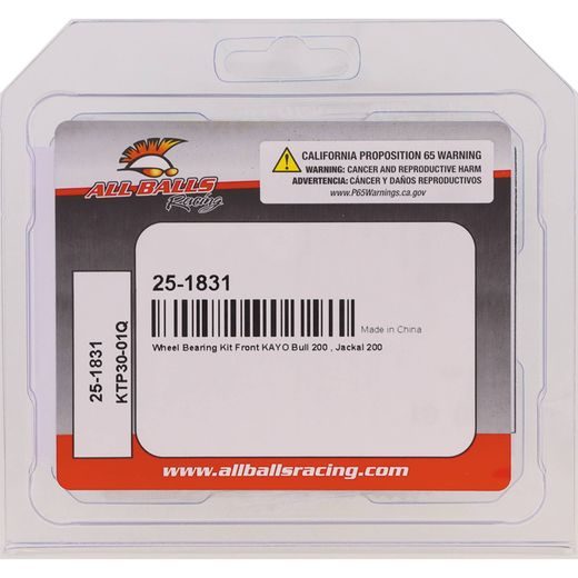 WHEEL BEARING KIT ALL BALLS RACING WB25-1831