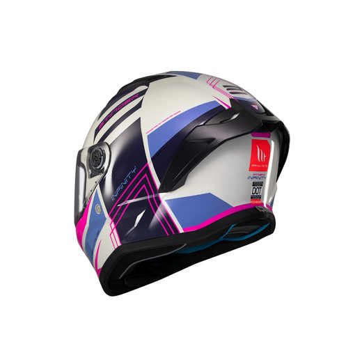 FULL FACE HELMET MT HELMETS STINGER 2 TRON C8 GLOSS XL