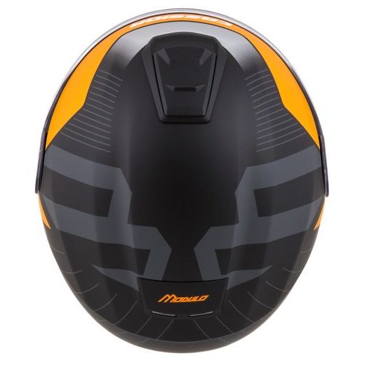 FULL FACE HELMET CASSIDA MODULO 2.1 PROFILE BLACK MATT/GREY/ORANGE L