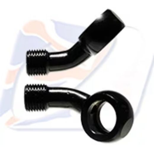 BANJO VENHILL POWERHOSEPLUS 3/60087LB 45° NAKLON I 20° S LIJEVE CRNI