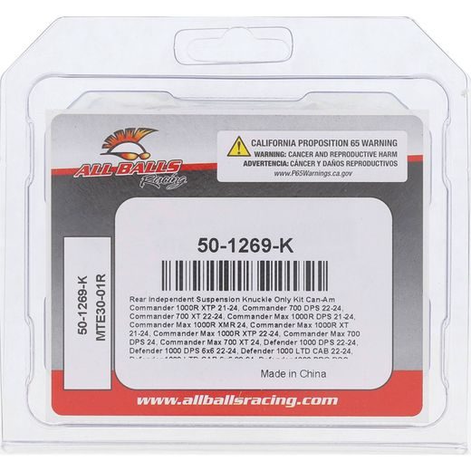 REAR INDEPENDENT KNUCKLE SIDE KIT ALL BALLS RACING AK50-1269-K