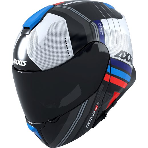 FLIP UP HELMET AXXIS GECKO SV ABS EPIC B7 GLOSS BLUE XS