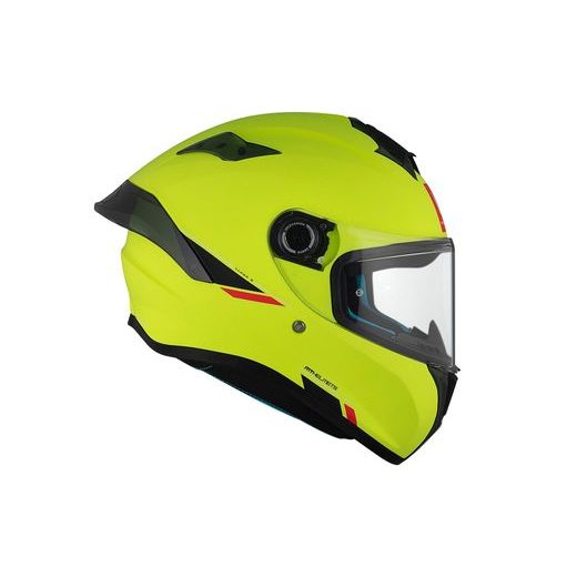 FULL FACE HELMET MT HELMETS TARGO S SOLID A3 MATT YELLOW XXS
