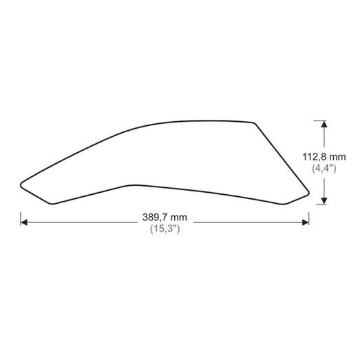 TANK SIDE PROTECTORS PUIG ANTI-SLIP 20085N CRNI