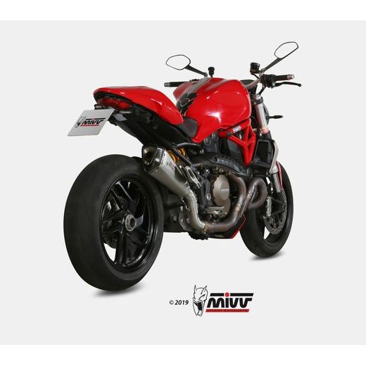 SILENCER MIVV DELTA RACE D.030.LDRX STAINLESS STEEL / CARBON CAP