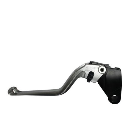 CLUTCH LEVER ACCOSSATO FIXED CNC-WORKED ALUMINIUM, SILVER