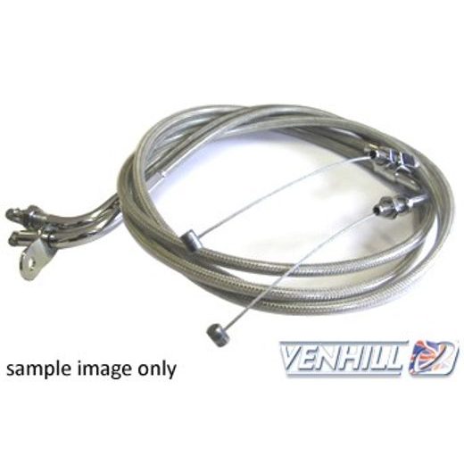 THROTTLE CABLE VENHILL S01-4-061/B FEATHERLIGHT PAIR