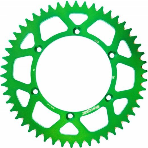 CHAIN KIT EK - CRNI CHAIN 520 SRX, X-RING (X, NX, QX, XS), CHK FRONT SPROCKET SUPERSPROX, CHK REAR SPROCKET SUPERSPROX FOR KAWASAKI KLX 300 R (<2007) 1997-2002