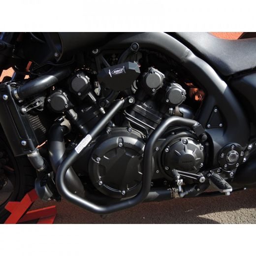 ENGINE GUARDS RDMOTO CF118KDSLD MATT BLACK UPPER + LOWER