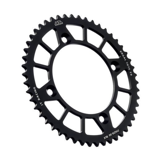 REAR ALU SPROCKET JT JTA 215-51BLK 51T, 420 CRNI