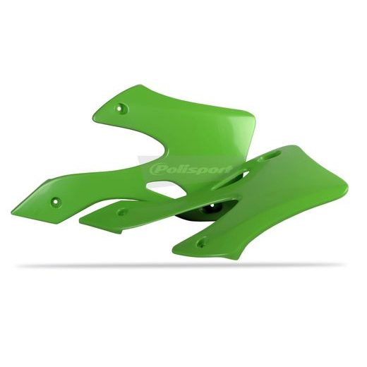 RADIATOR SCOOPS POLISPORT 8419200002 (PAIR) GREEN