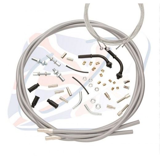 UNIVERSAL THROTTLE CABLES VENHILL U01-4-888/A-GY FOR 888 GREY