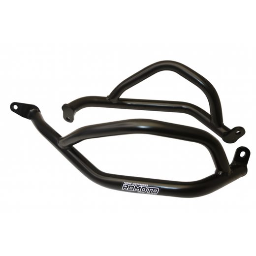 ENGINE GUARDS RDMOTO CF198KD CRNI LOWER+UPPER FRAMES
