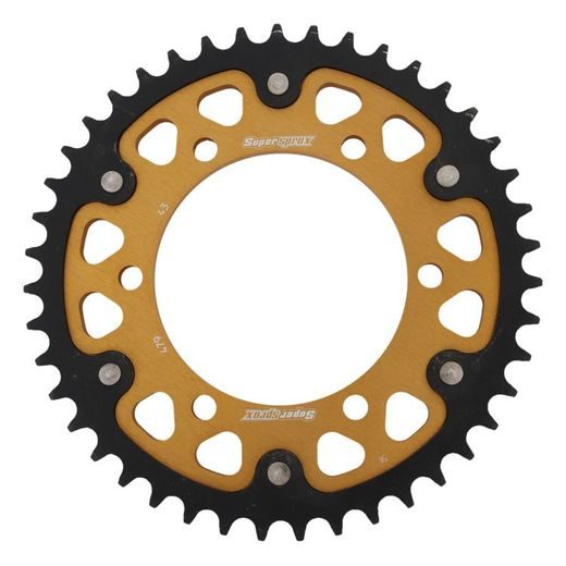 REAR SPROCKET SUPERSPROX STEALTH RST-479:43-GLD ZLATO 43T, 530