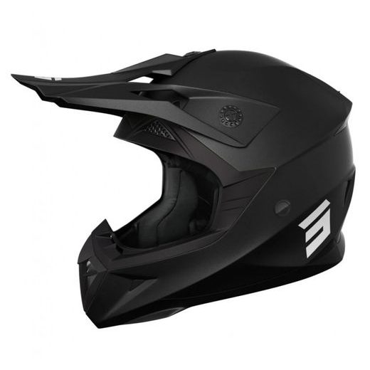 HELMET SHOT PULSE KID SOLID 2.0 A07-21D2-AK1-03 BLACK MATT YL (53-54CM)