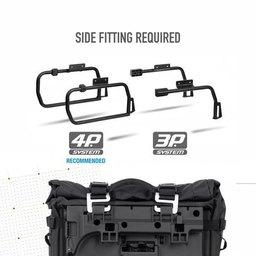 SADDLEBAG SHAD TR40 X0TR402 ADVENTURE TERRA