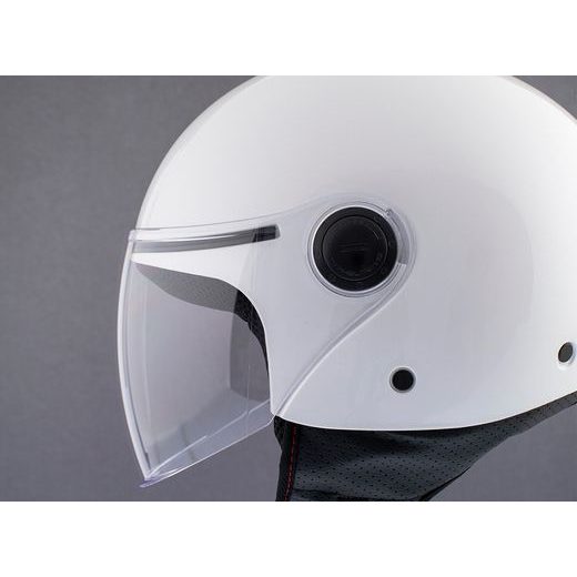 JET HELMET MT HELMETS STREET S SOLID A0 GLOSS WHITE XXL
