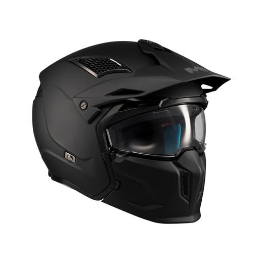 FLIP UP HELMET MT HELMETS STREETFIGHTER SV S PURE A1 MATT XS
