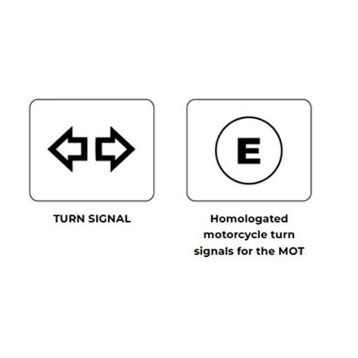 TURN SIGNALS PUIG INFINITE 22598N CRNI