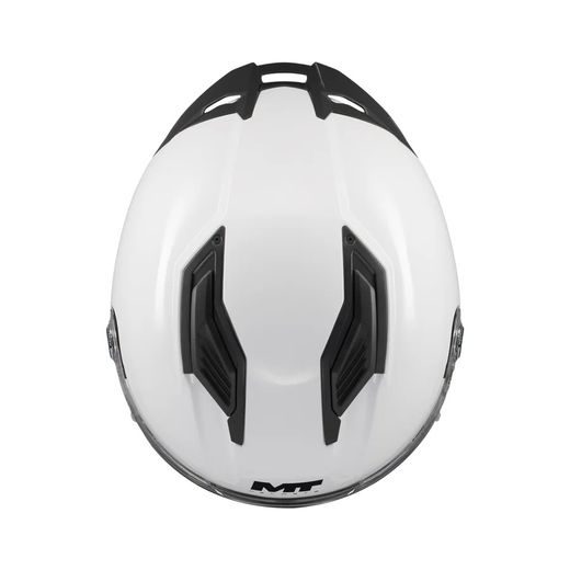 FULL FACE HELMET MT HELMETS STINGER 2 PURE A0 GLOSS XS