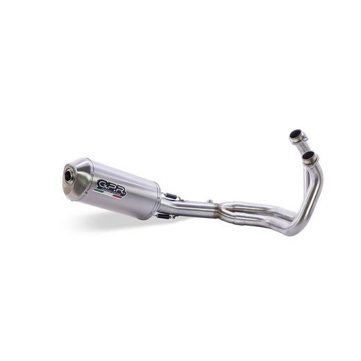 CIJELI ISPUŠNI SUSTAV GPR SATINOX CO.K.162.1.SAT BRUSHED STAINLESS STEEL