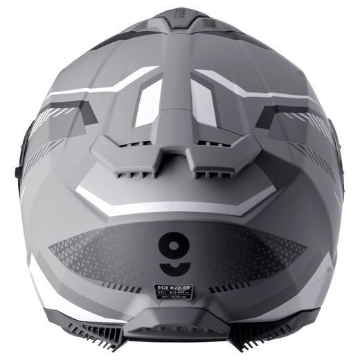 FULL FACE HELMET GMS GELERO ZG12701 MATT GREY-GREY L