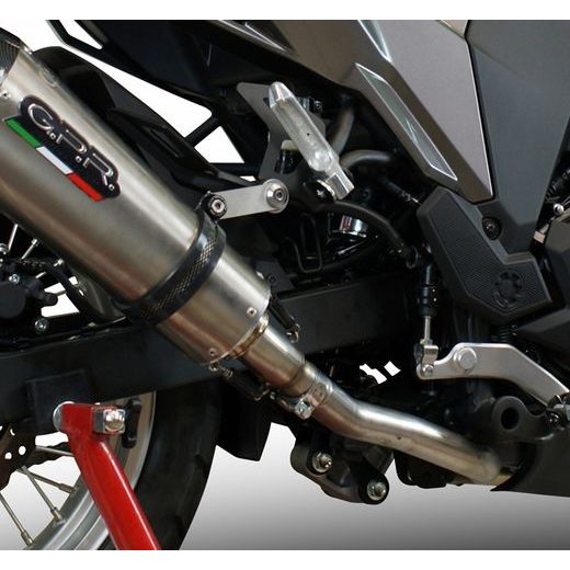 SLIP-ON EXHAUST GPR FURORE EVO4 NERO E4.K.165.1.CAT.FNE4 MATTE BLACK INCLUDING REMOVABLE DB KILLER, LINK PIPE AND CATALYST