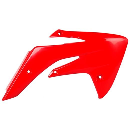 RADIATOR SCOOPS POLISPORT 8412200001 (PAIR) RED CR 04