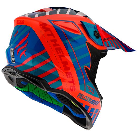 HELMET MT HELMETS FALCON - MX802 B14 - 114 M