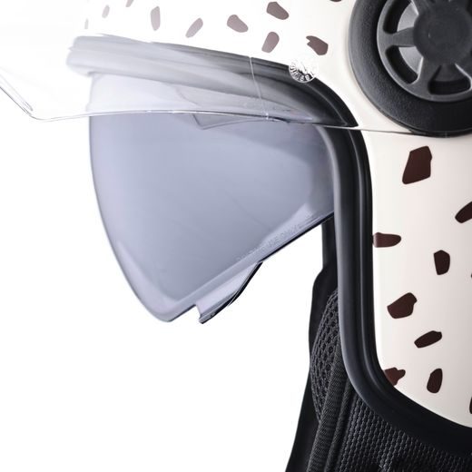 JET HELMET GMS GELATO ZG11501 STRACCIATELLA 2XL