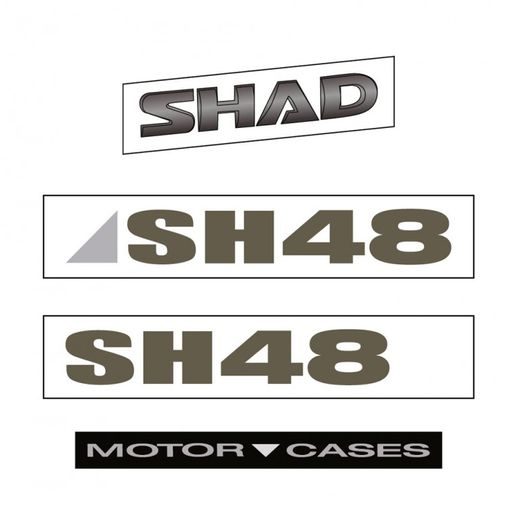 STICKERS SHAD D1B482ETR FOR SH48