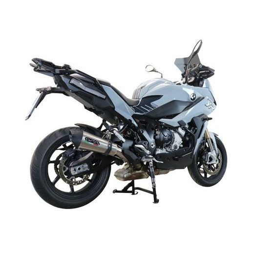 SLIP-ON EXHAUST GPR NEW GRAND PRIX EVO TITANIUM BM.108.RACE.GPAN.TO BRUSHED TITANIUM INCLUDING LINK PIPE