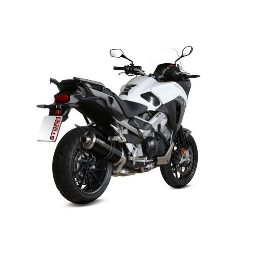 SILENCER STORM OVAL H.058.LX2B STEEL BLACK