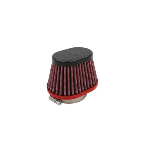 CONICAL AIR FILTER BMC FBPF55-70L-CT CARBON TOP (LEFT)