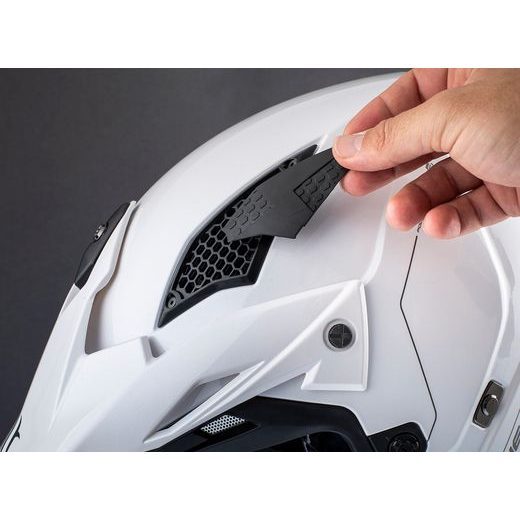 TRIAL HELMET MT HELMETS DISTRICT SV S SOLID A0 GLOSS WHITE XL