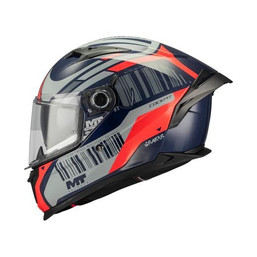 FULL FACE HELMET MT HELMETS BRAKER SV COCKPIT C5 GLOSS S